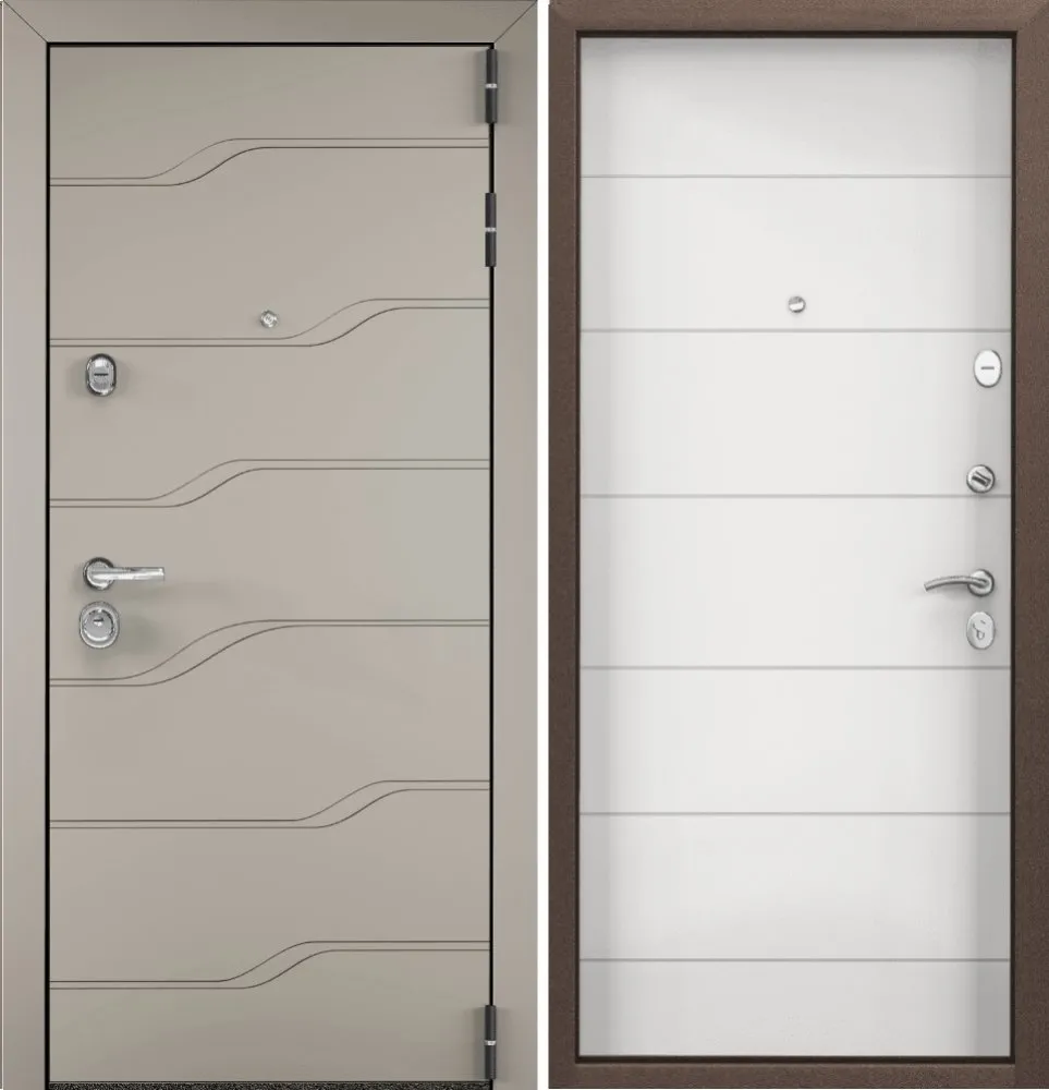 Дверь Цербер 3К Линкор Латте Сменная панель DIS006431